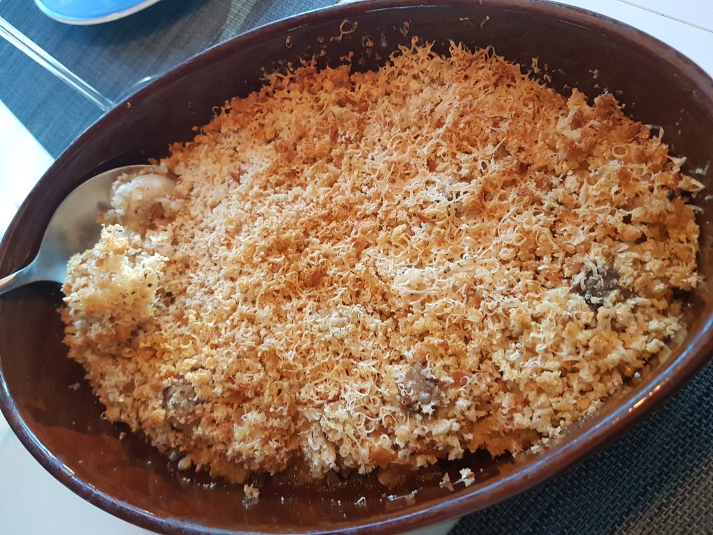 Grillede champignons