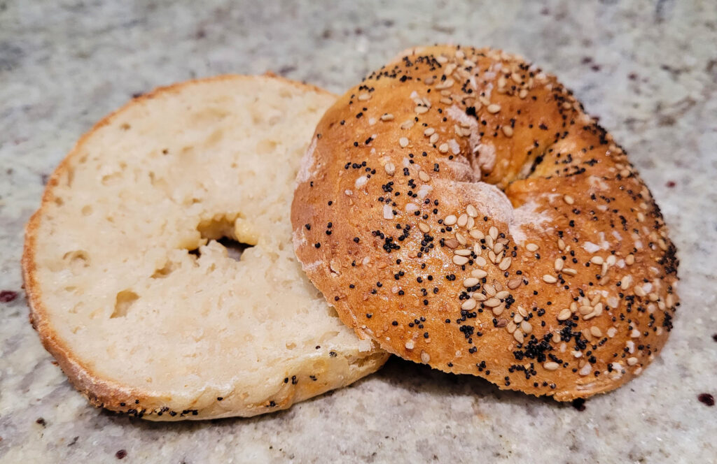 Airfryer bagels
