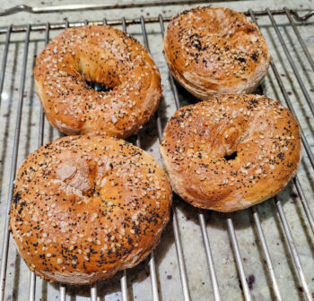 Airfryer bagels rist