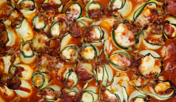 Bagt ziti med squash