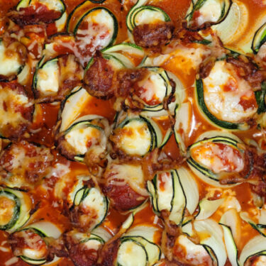 Bagt ziti med squash