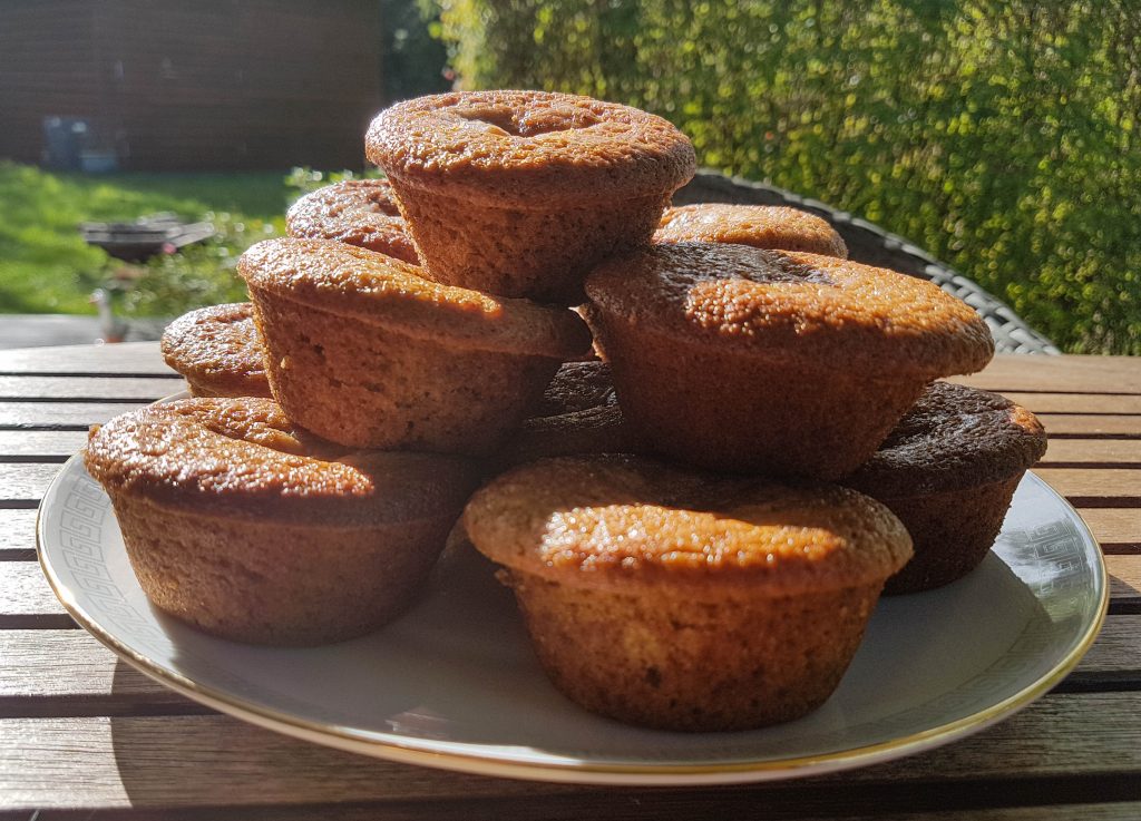 Chai krydrede muffins