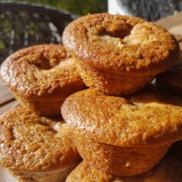 Chai krydrede muffins1