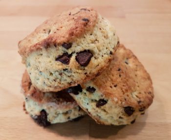 Chokoladescones