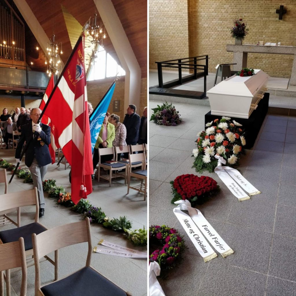 Fars begravelse