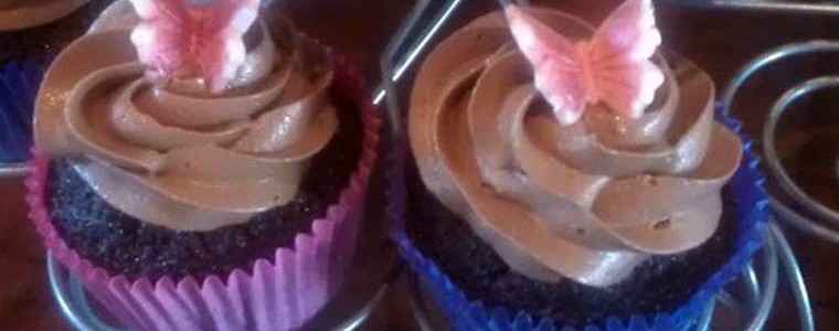 Chokolade/espresso cupcakes