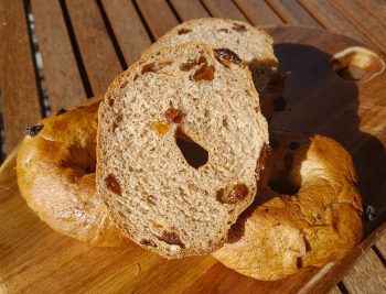 Kanel og rosin bagels