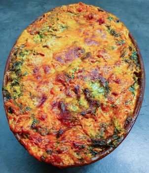 Lakselasagne