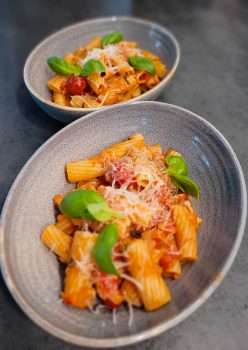 Pasta med linser