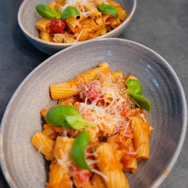 Pasta med linser