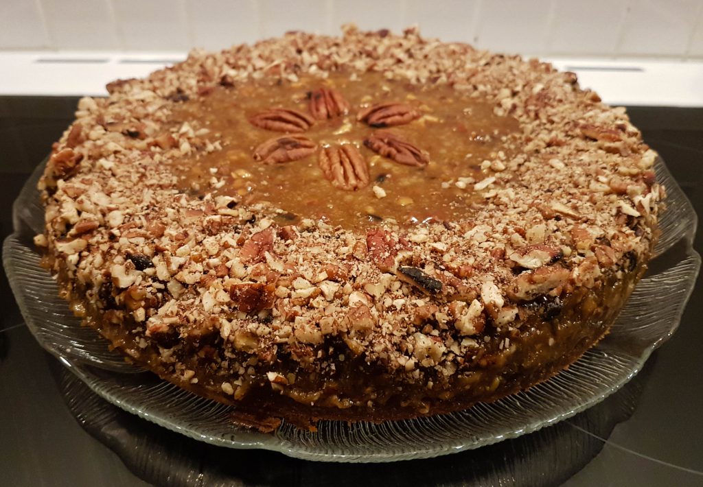 Pecan pie ostekagen