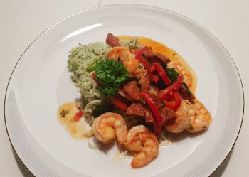 Rejer med Chorizo