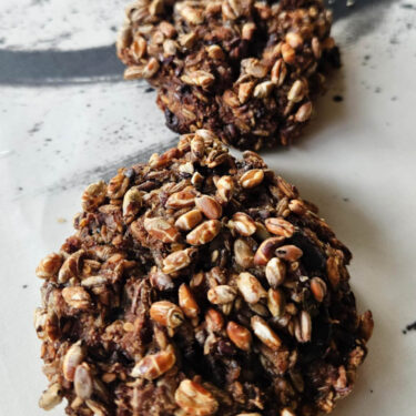 Rughapser med chokolade