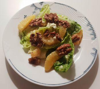 Salat med Roquefort