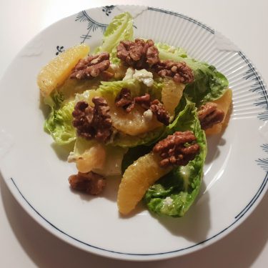 Salat med Roquefort