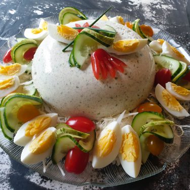 Skinkemousse