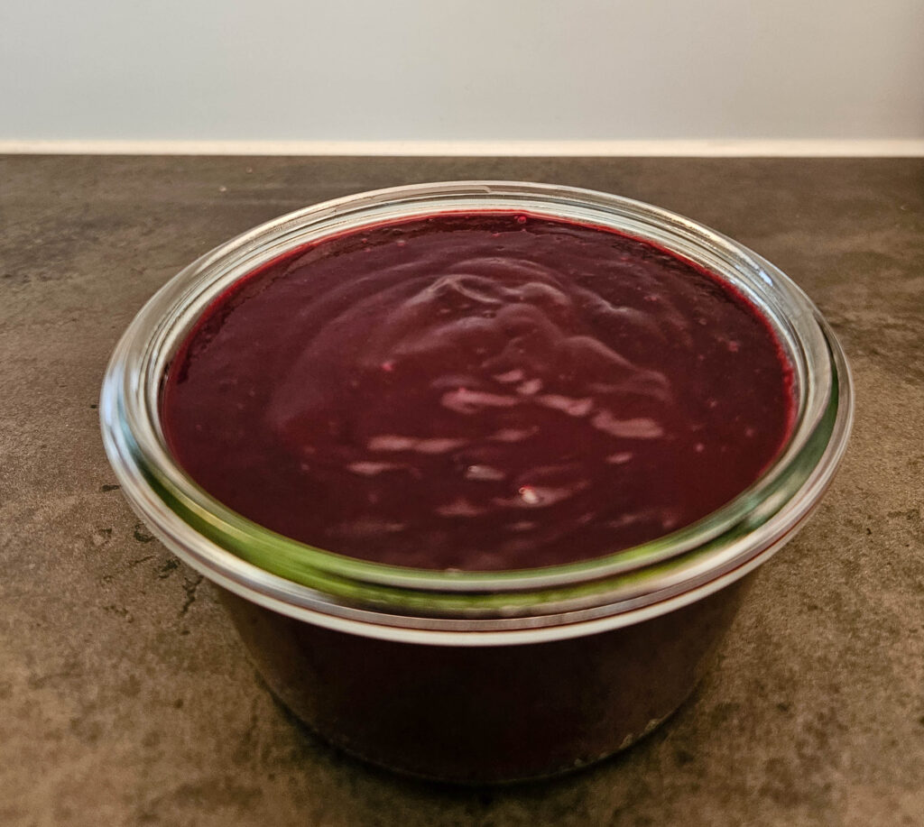 Solbær curd