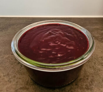 Solbær curd