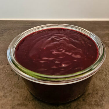 Solbær curd