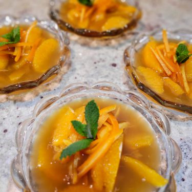 Spansk appelsindessert