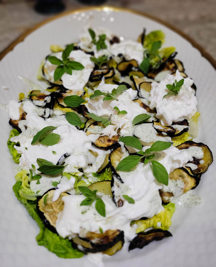 Squashsalat med burrata