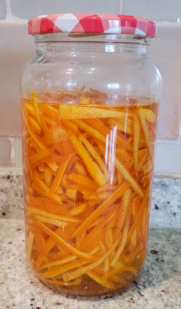 Syltede appelsinskal
